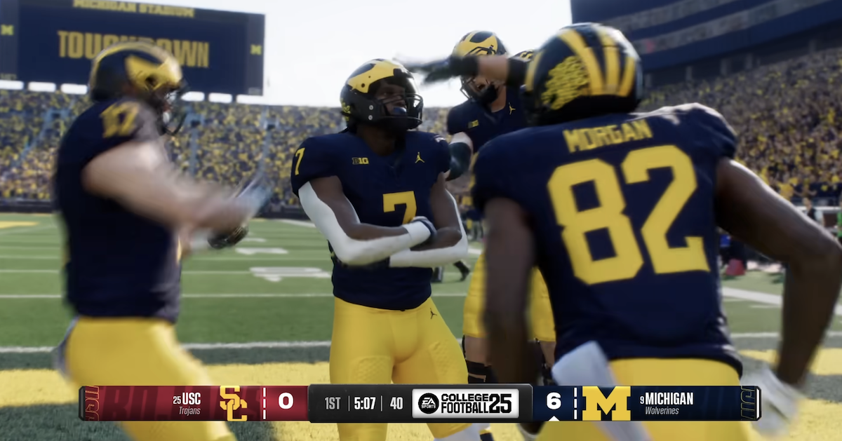 What EA Sports College Football 25 gets right about Michigan