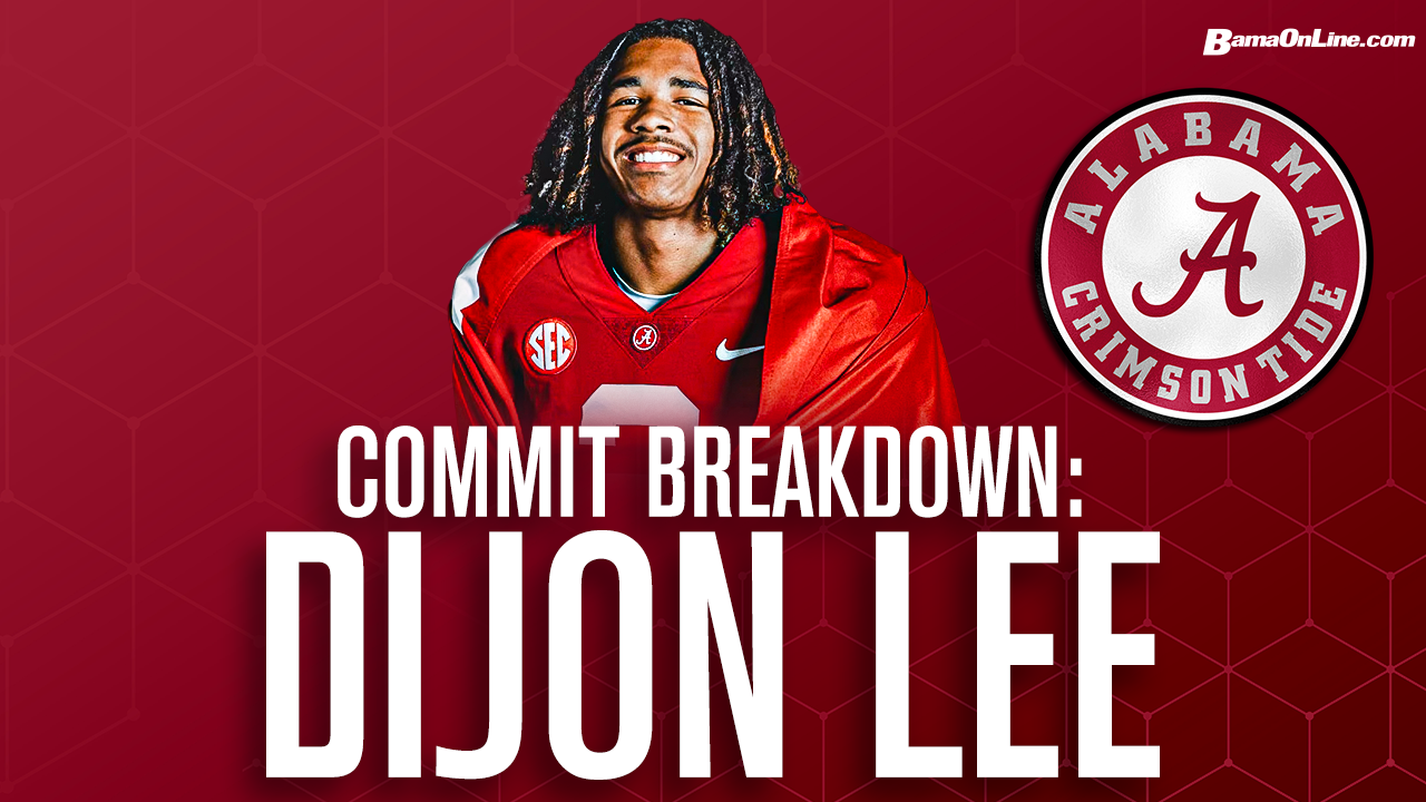 WATCH: Five-star CB Dijon Lee commits to Alabama