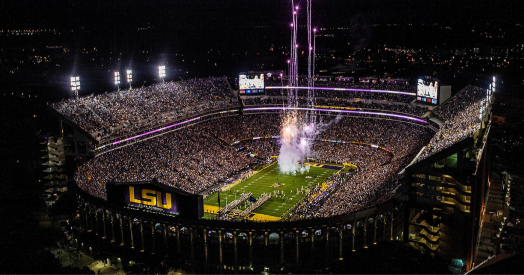 Tiger Stadium-LSU-Garrett Nussmeier