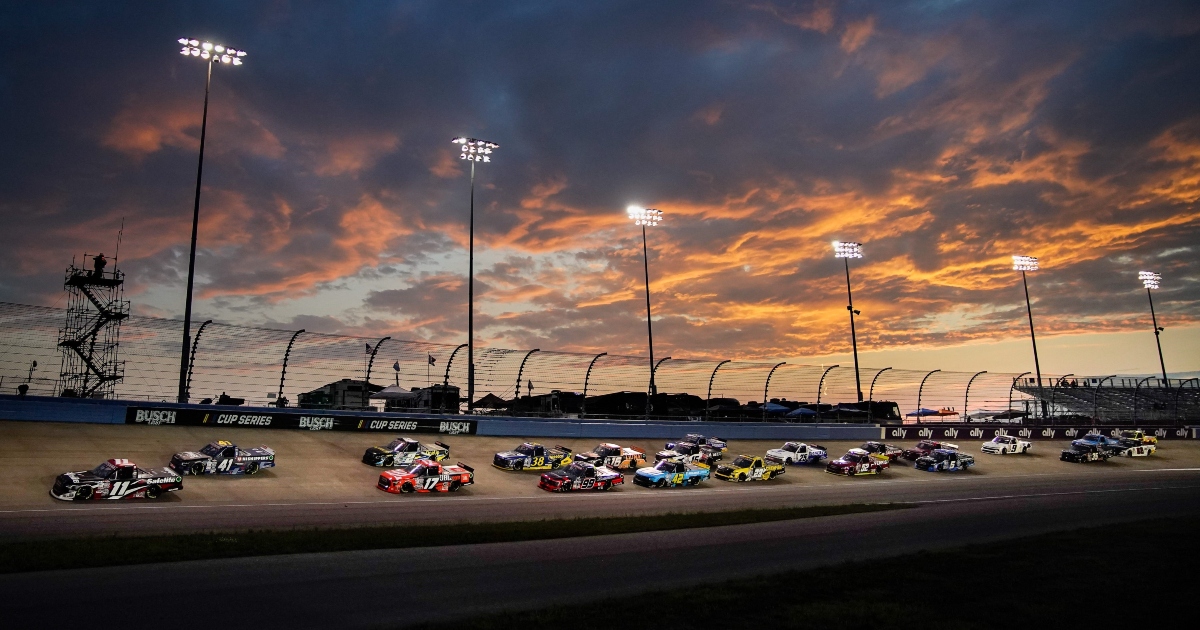 NASCAR Truck Series qualifying canceled at Nashville due to rain, Corey Heim on pole