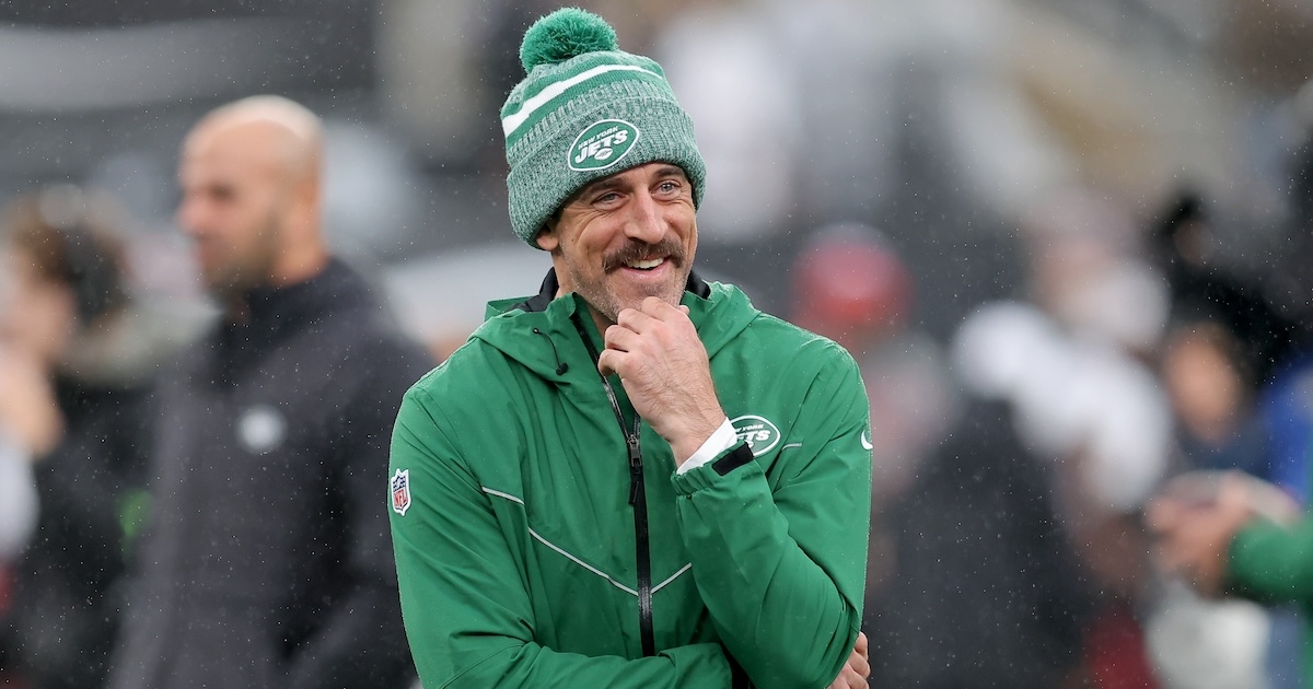 Report: Aaron Rodgers missed Jets mandatory minicamp because of trip to ...