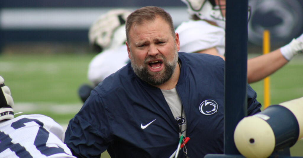 Penn State offensive coordinator Andy Kotelnicki (Photo credit: Greg Pickel/BWI)