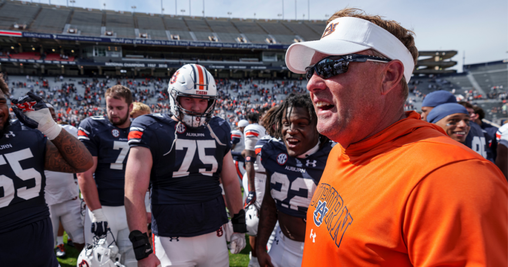 Hugh Freeze (Photo by Auburn Athletics)