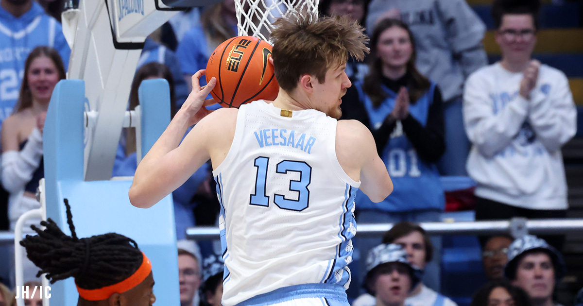 Henri Veesaar Listed as Probable on UNC's Availability Report vs. Pitt