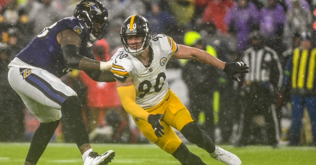 tj watt steelers ravens