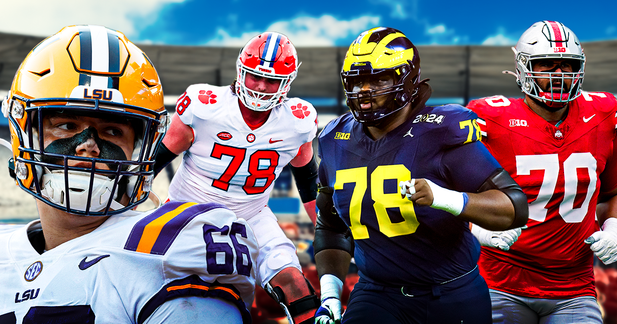 Phil Steele: Top 25 Offensive Tackles for 2025 NFL Draft ahead of 2024 college football season