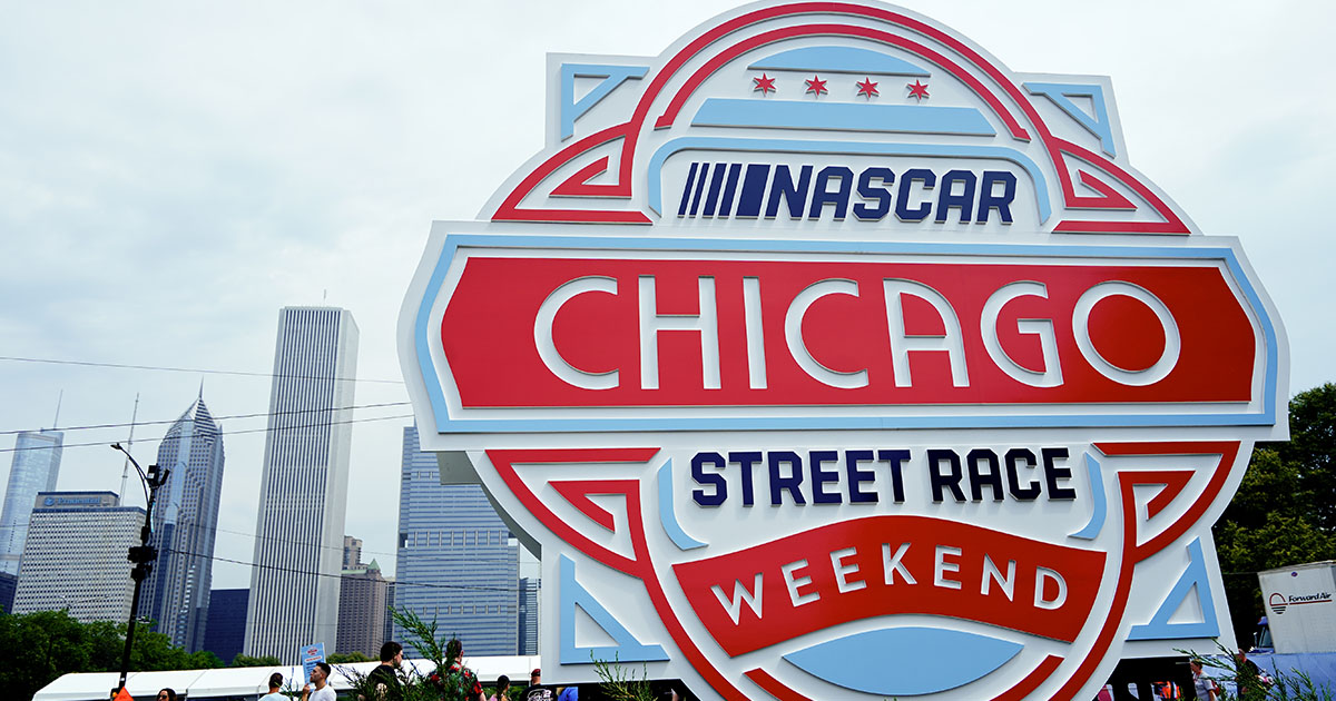 Blackhawks icon Chris Chelios and Bears legend Matt Forte are Grand Marshals for the NASCAR Chicago Street Race