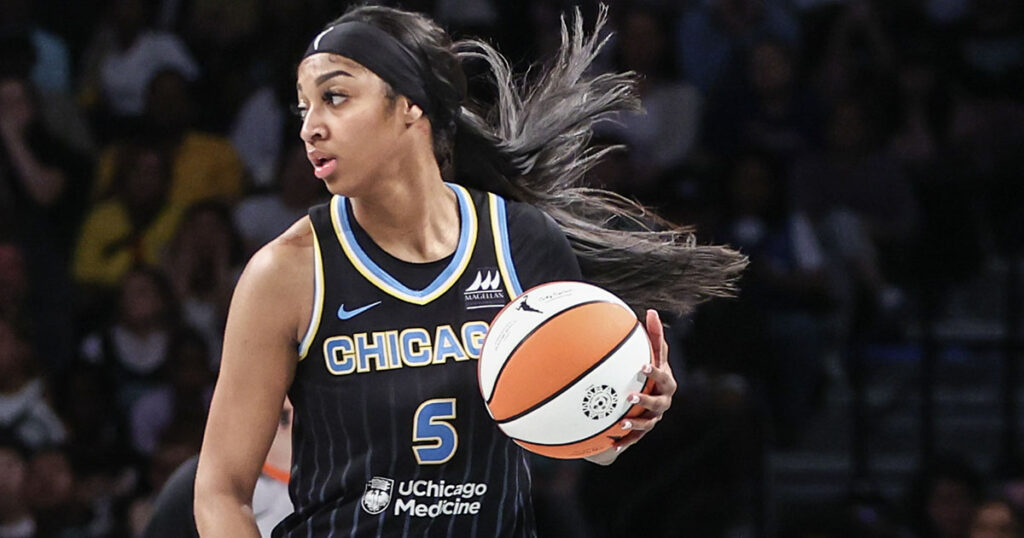 Chicago Sky forward Angel Reese