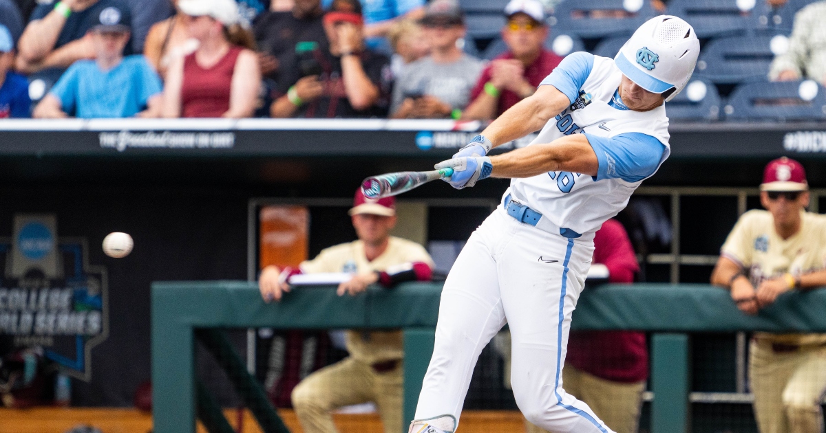 Texas Rangers select North Carolina outfielder Casey Cook in 2024 MLB ...