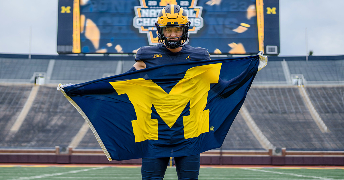 4-star TE Andrew Olesh commits to Michigan: 'It felt right' - On3