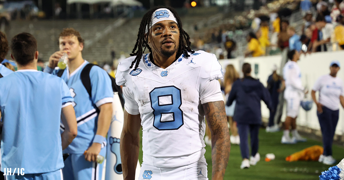 UNC Receiver Kobe Paysour Travels Long Road for Breakout Performance UNC Receiver Kobe Paysour Travels Long Road for Breakout Performance