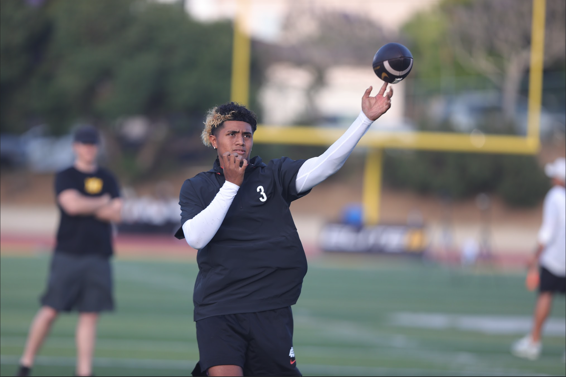 California QB commit Jaron-Keawe Sagapolutele dazzles in season-opening ...