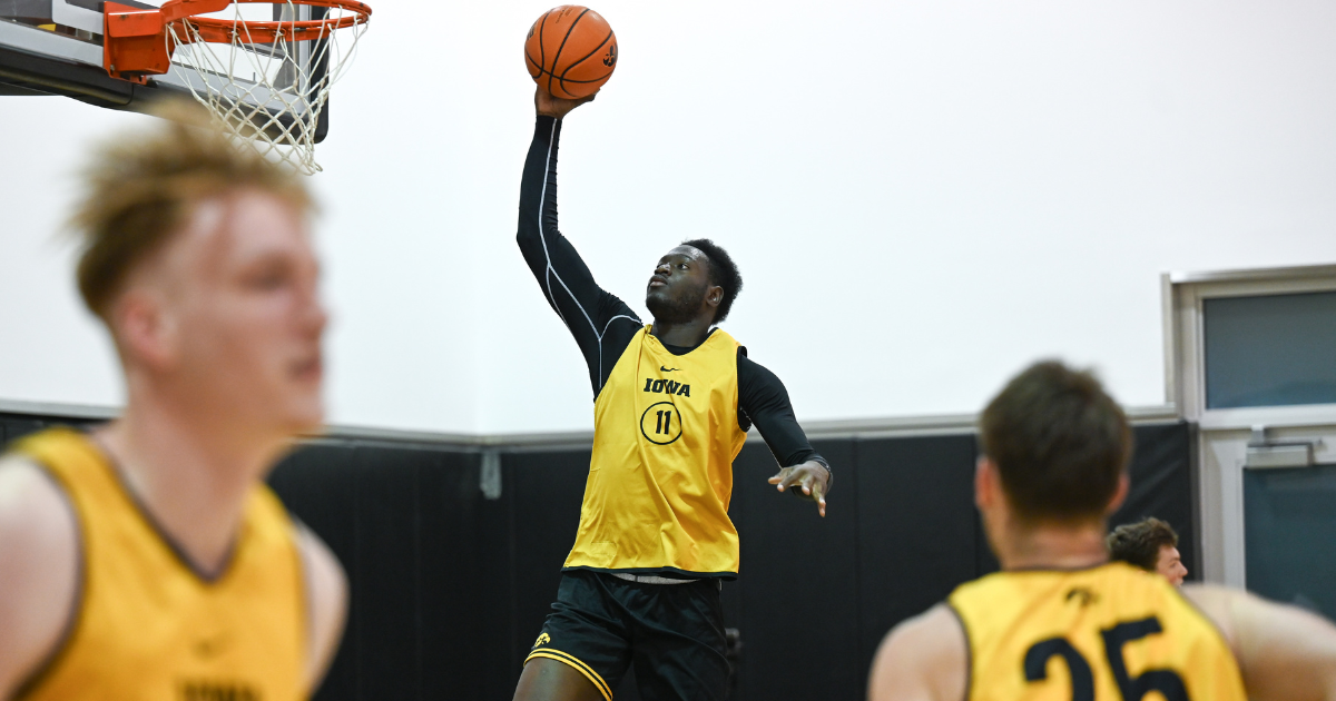Video: Iowa men’s basketball in action