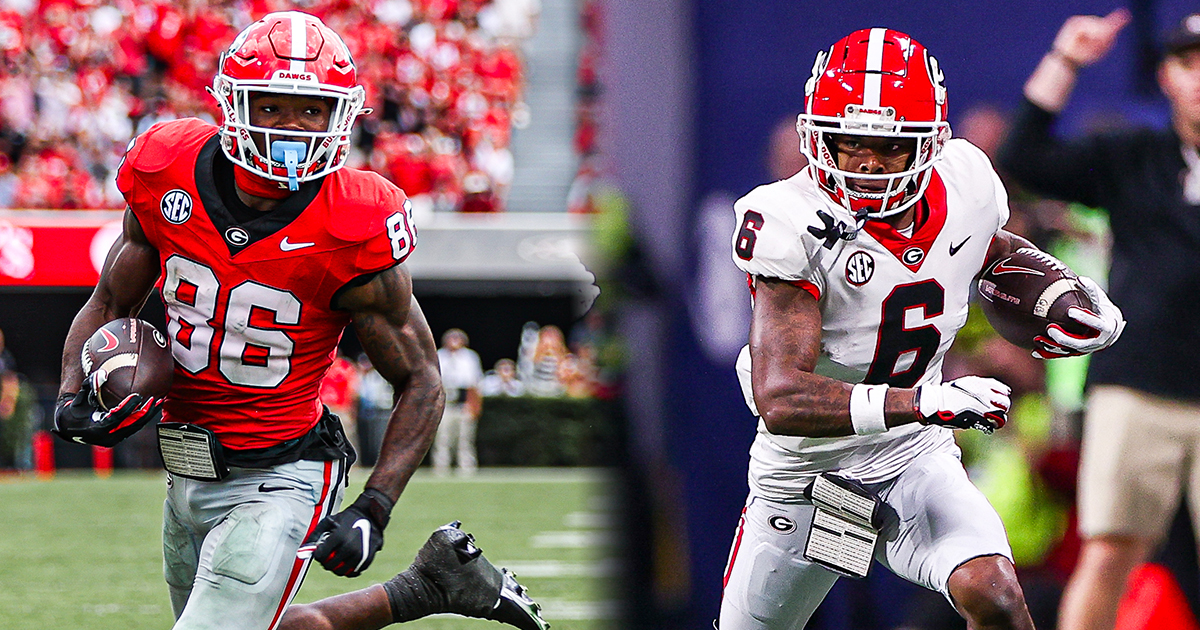 Georgia receivers Dillon Bell, Dominic Lovett committed to achieve excellence in 2024