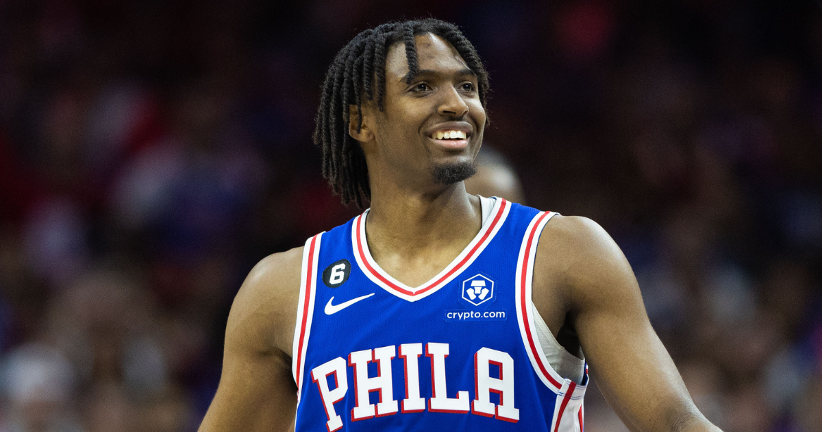 WATCH: 76ers create museum for Tyrese Maxey following max contract deal