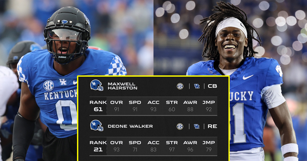 Deone Walker, Maxwell Hairston Named Top 100 Players Ahead Of EA Sports ...