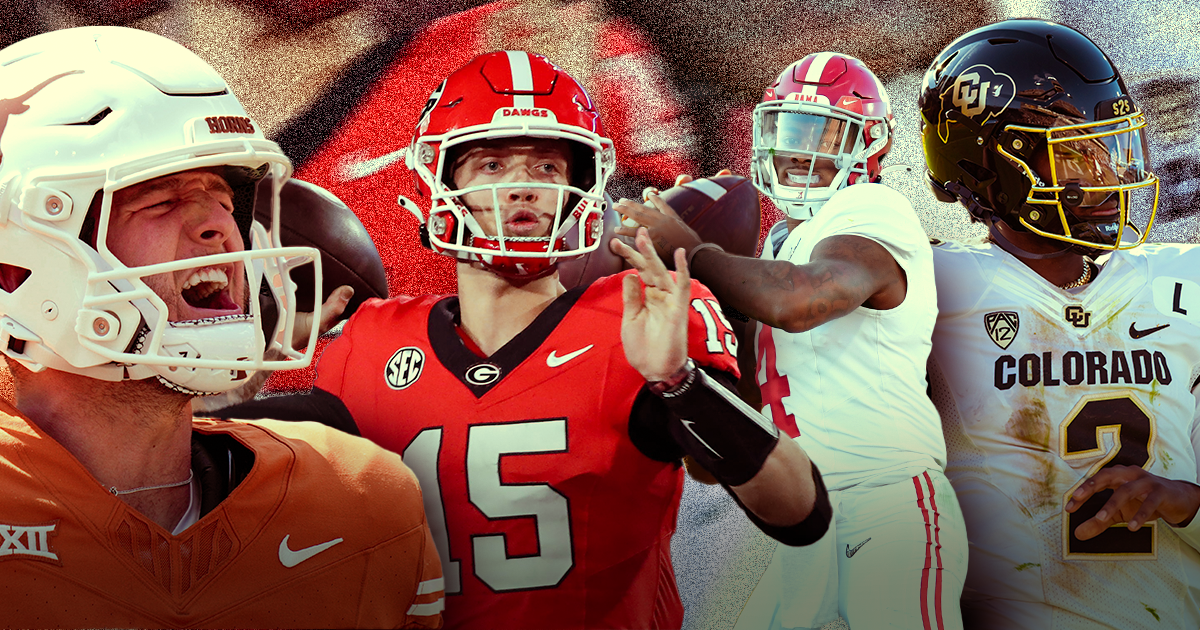 EA Sports reveals Top 8 highest-ranked QBs in College Football 25 - On3