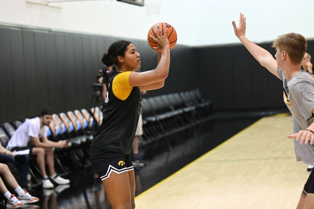 Jada Gyamfi looking to be a contributor for Iowa in year three