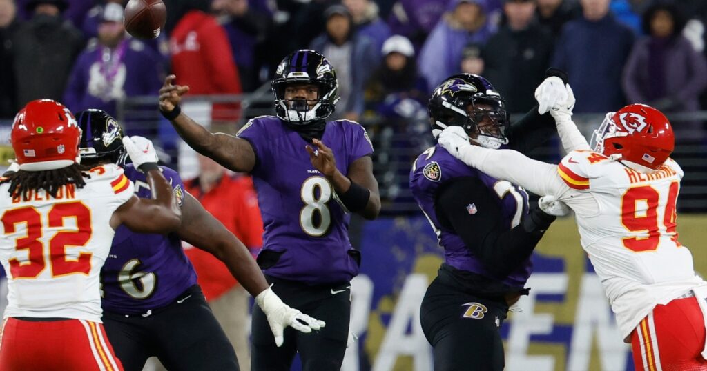 lamar jackson afc north