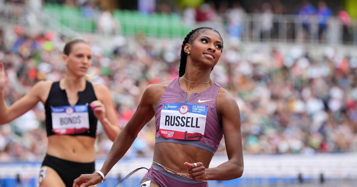 Masai Russell believes she can 'go faster' than her Olympic Trials