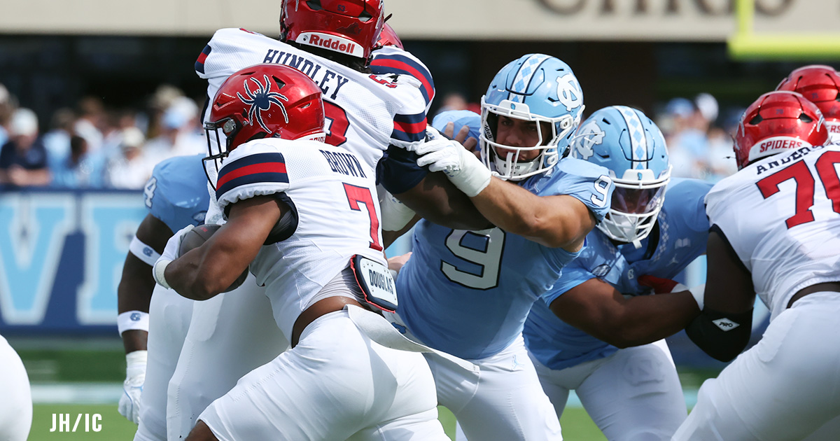 Melkart Abou-Jaoude Making Early Contributions For UNC's Defensive Line Melkart Abou-Jaoude Making Early Contributions For UNC's Defensive Line