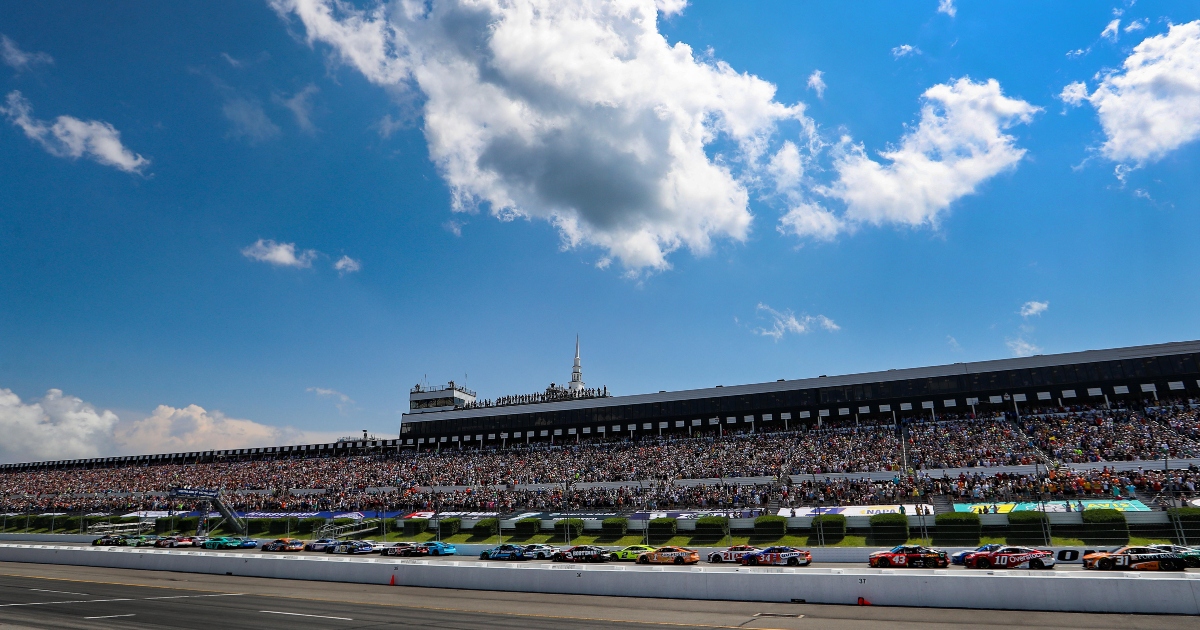 Pocono Raceway issues statement about major traffic jam outside track ...