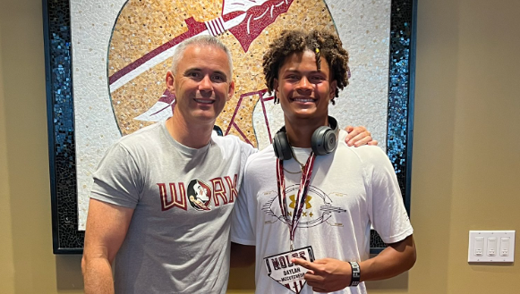 4-star WR commit's father talks process of picking Florida State