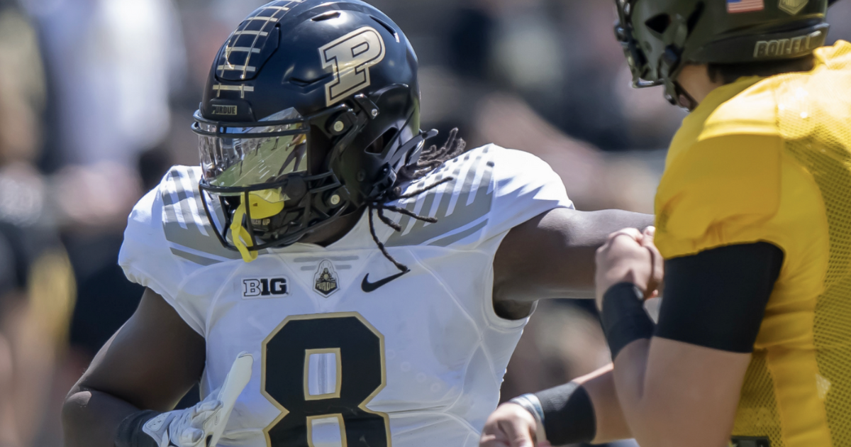 Top 30 Purdue football players: No. 17 RE CJ Madden - On3