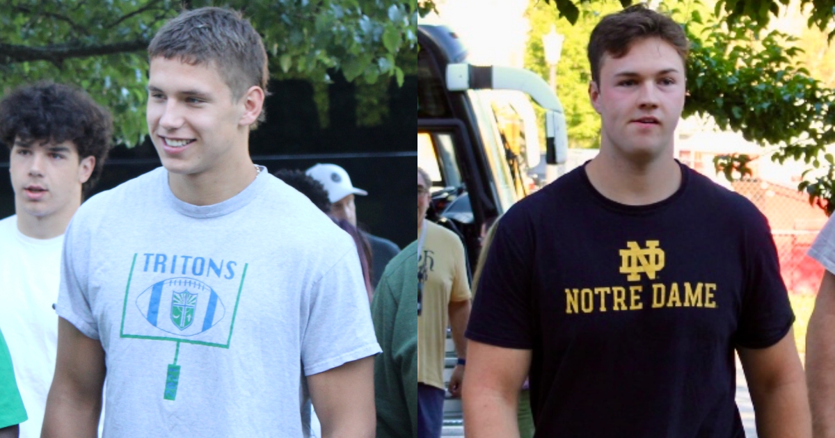 On3 names three Notre Dame football commits athletic freaks