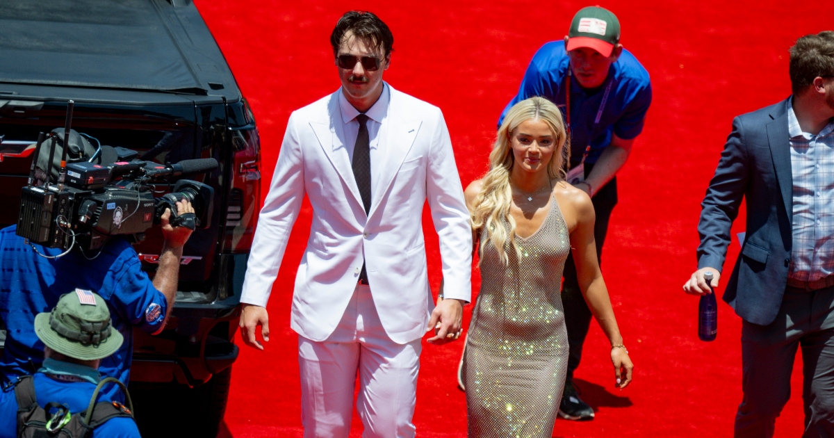 Paul Skenes, Livvy Dunne hit red carpet ahead of MLB AllStar Game On3