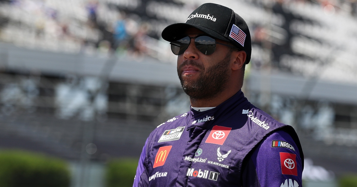 WATCH: Bubba Wallace throws out first pitch ahead of Tennessee vs. Xavier