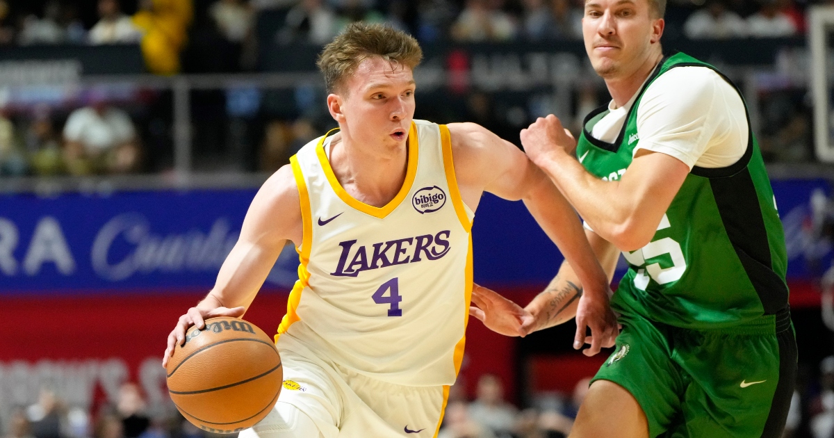 Report: Lakers make surprising final decision on Dalton Knecht, Bronny James for final summer league game