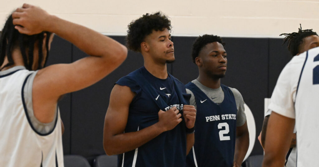 Penn State forward Puff Johnson (Photo credit: Thomas Frank Carr)