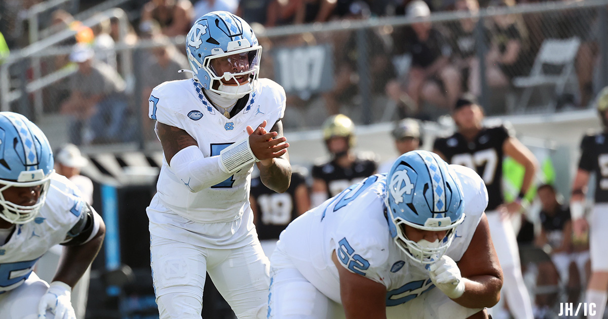 UNC's Passing Offense In Limbo Through Four Games