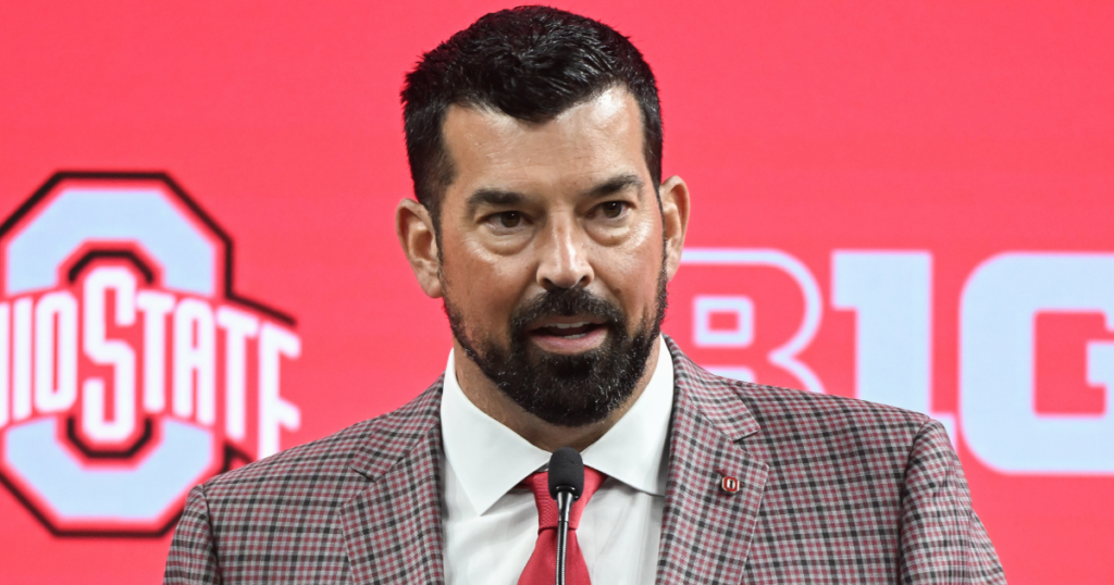 Ohio State HC Ryan Day