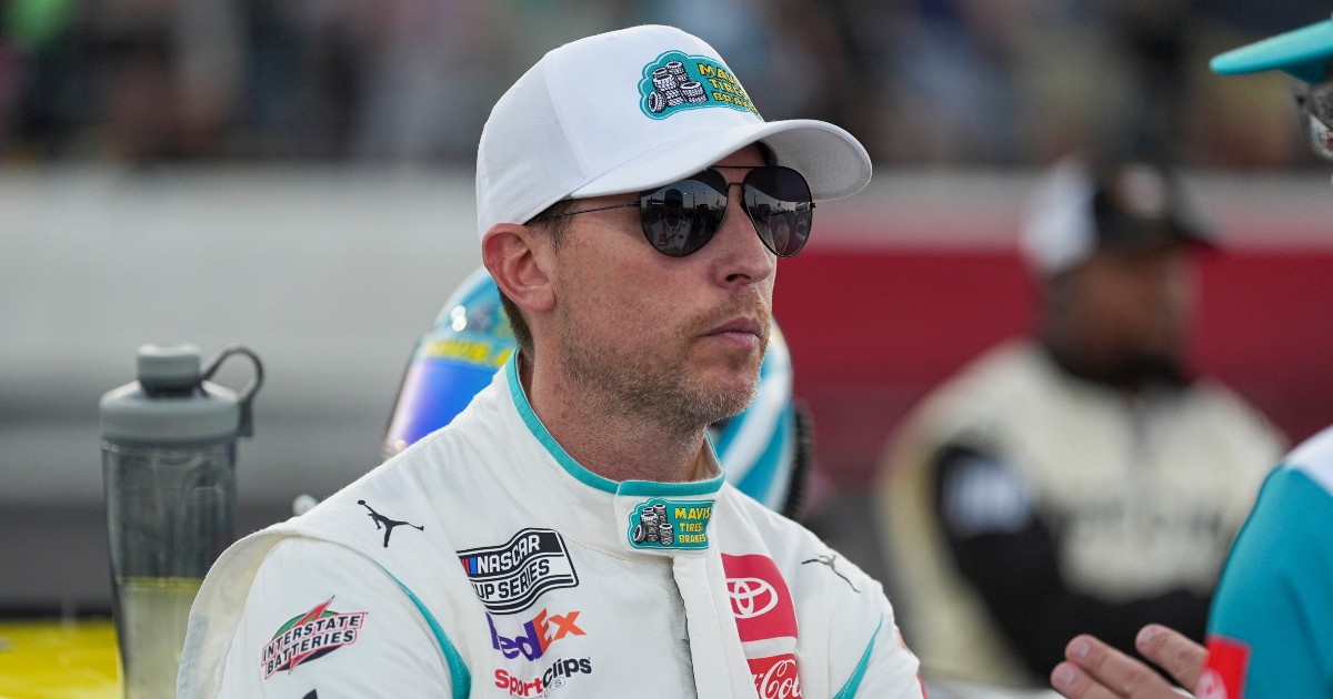 Fired up Denny Hamlin claps back at former NASCAR driver