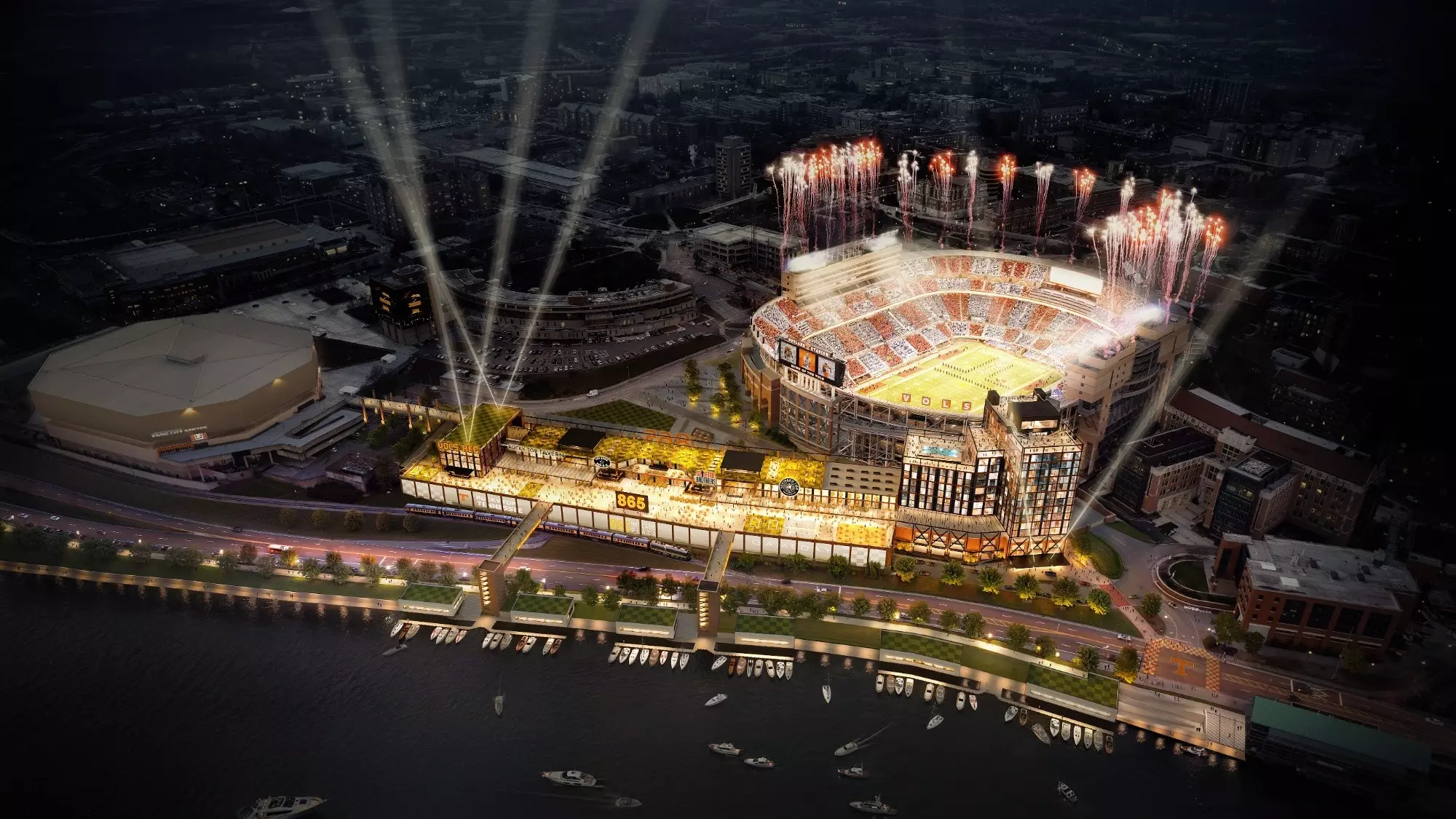 Neyland Stadium Will Add A New Entertainment District To Game Days In   Neyland Entertainment Rendering.webp