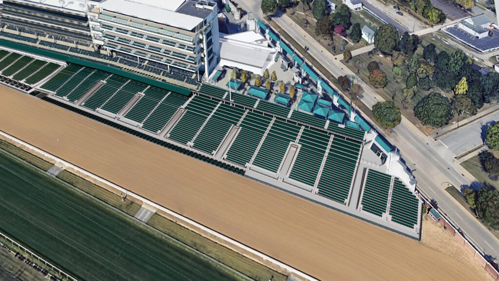 Churchill Downs grandstand renovation renderings