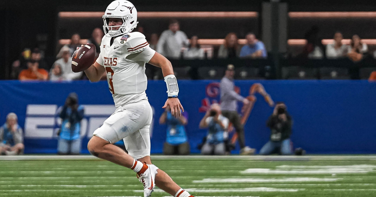 Texas QB Quinn Ewers Named To Earl Campbell Tyler Rose Award Watch List ...