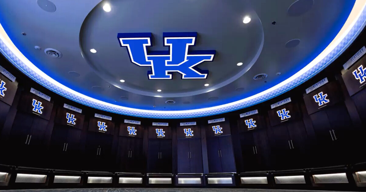 LOOK: Kentucky WBB’s locker room is a masterpiece