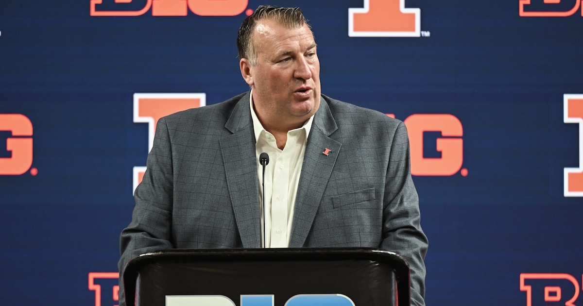 Bret Bielema praises Illinois secondary, impact of Texas transfer ...