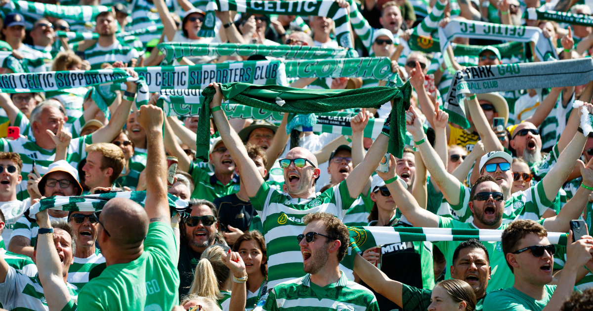 Scenes from Celtic F.C. vs. Chelsea F.C. at Notre Dame Stadium