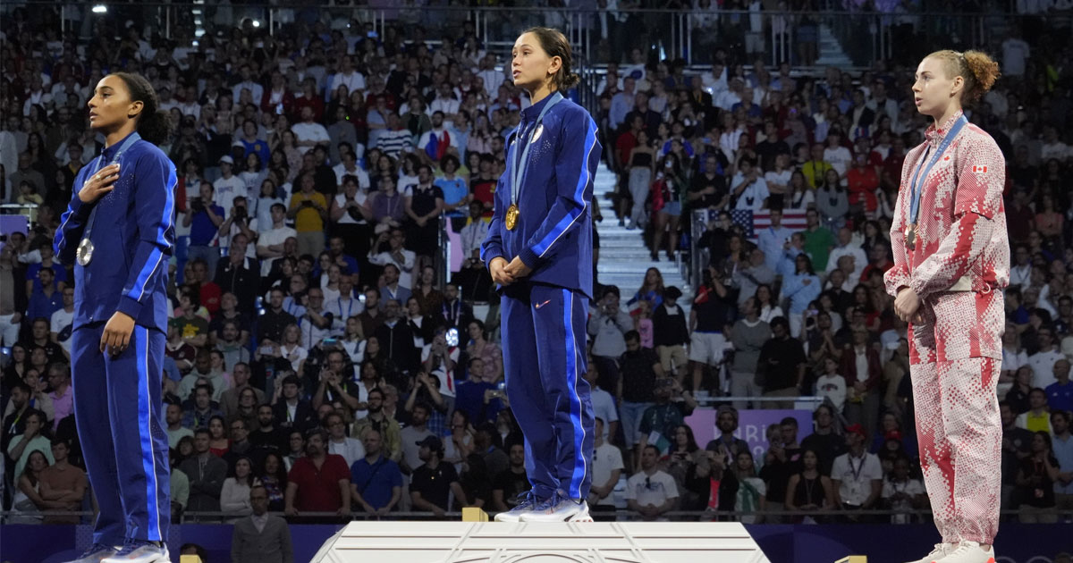 United States surging in overall medal count, slowly building tally of gold at 2024 Paris Olympic Games