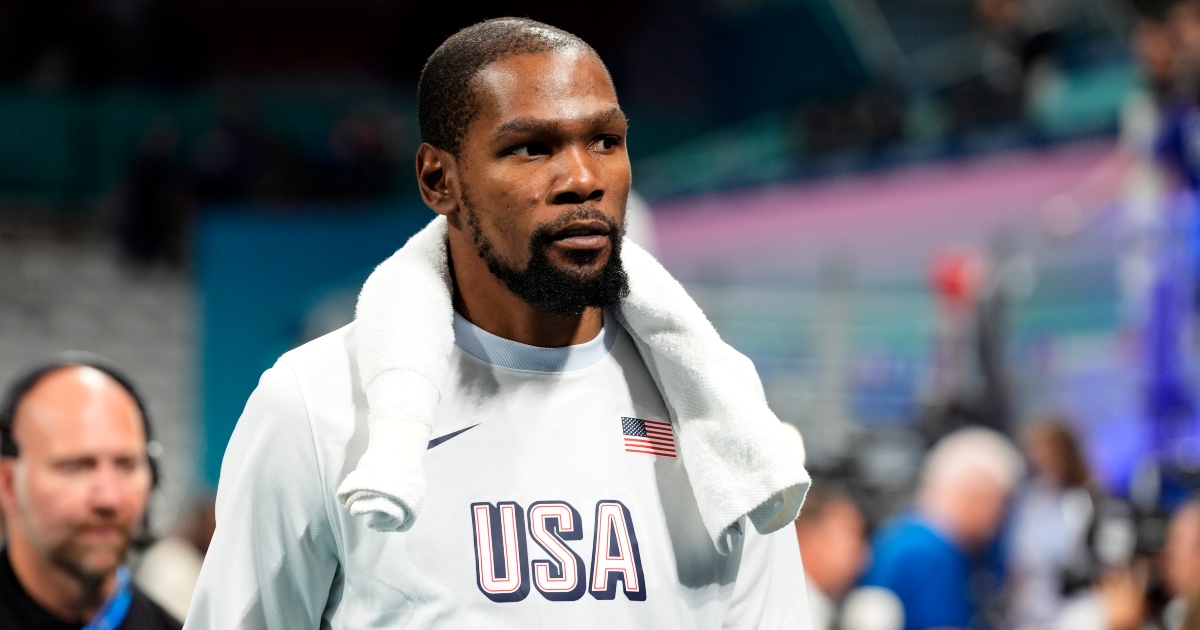 Kevin Durant breaks an all-time USA Basketball record vs. Brazil