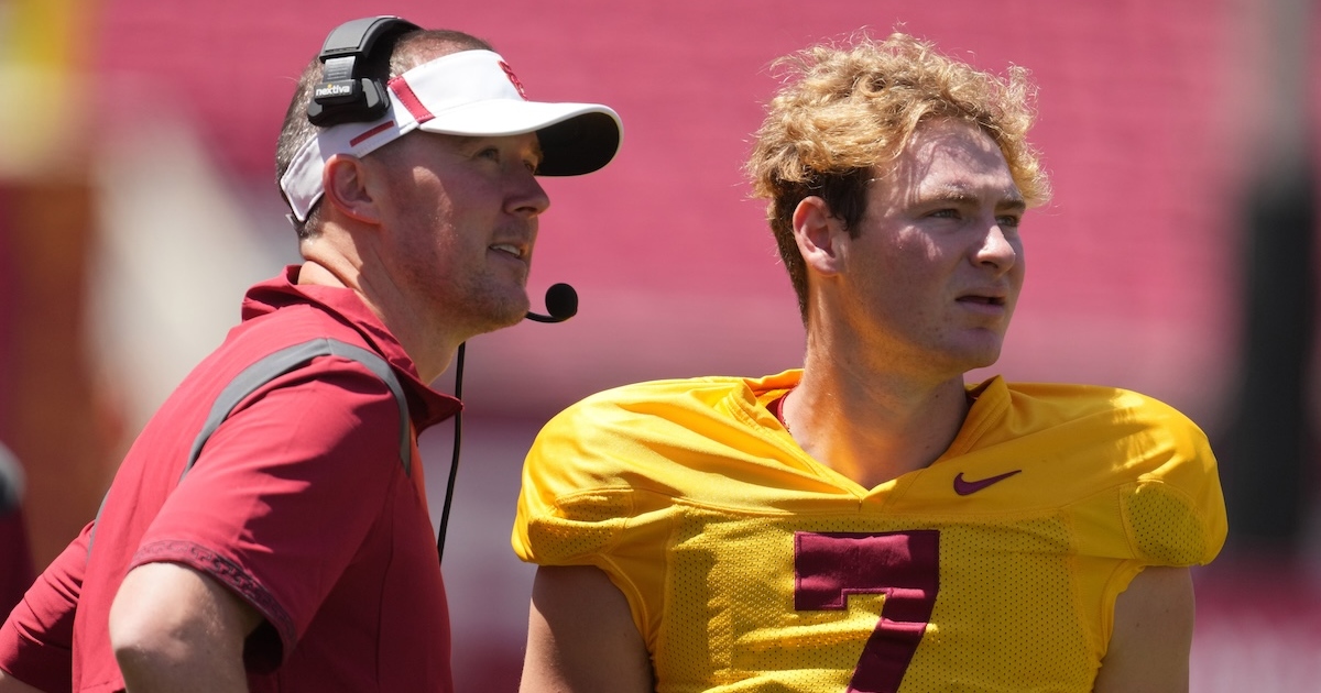 Miller Moss explains why it's 'highly coveted' to play for Lincoln Riley, USC