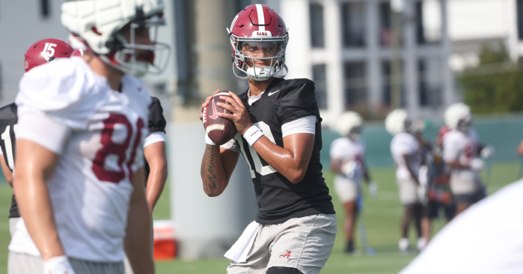 Alabama QB Austin Mack