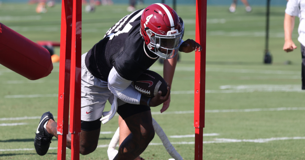 Alabama QB Jalen Milroe