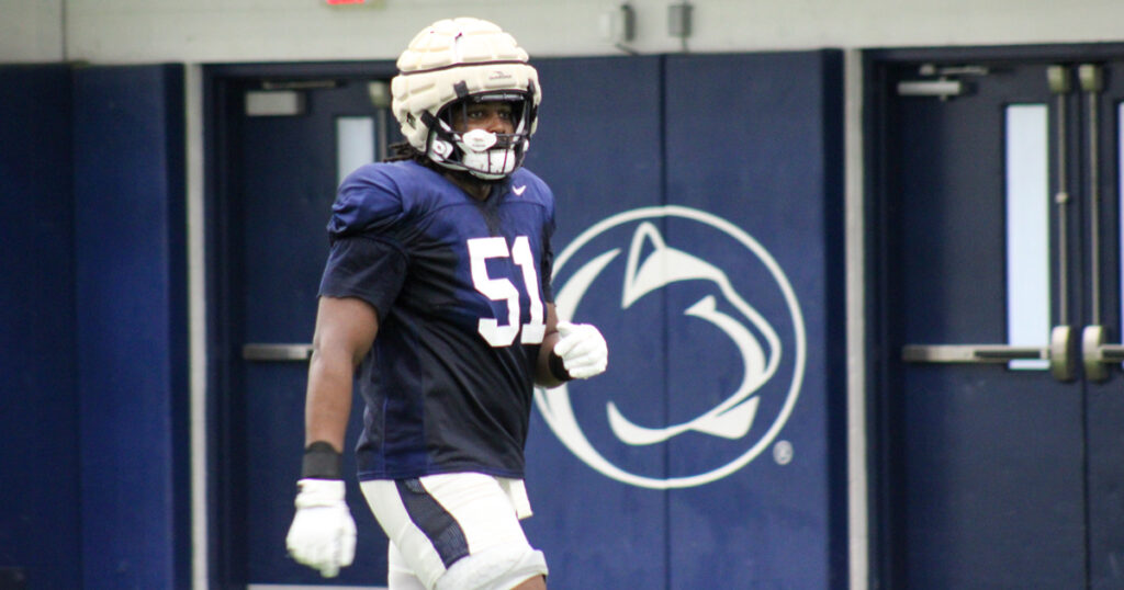 Nittany Lion defensive tackle Hakeem Beamon. (Pickel/BWI)