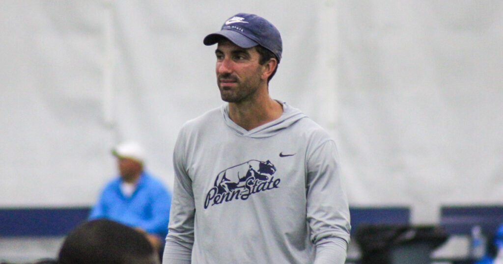 Penn State GA and quarterbacks coach Danny O'Brien. (Pickel/BWI)