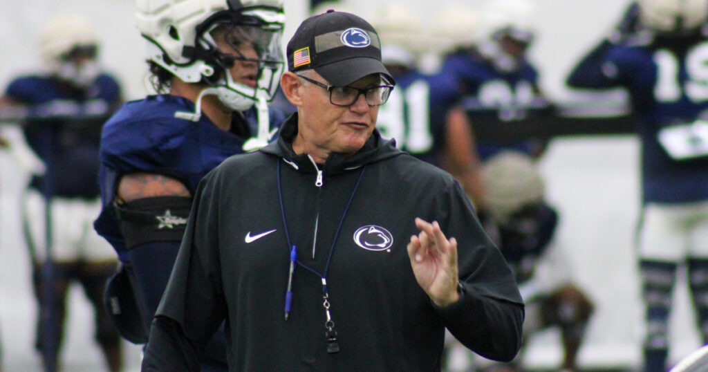 Nittany Lion defensive coordinator Tom Allen. (Pickel/BWI)